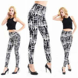 Sock Nobility "B&W Vanloo" leggings